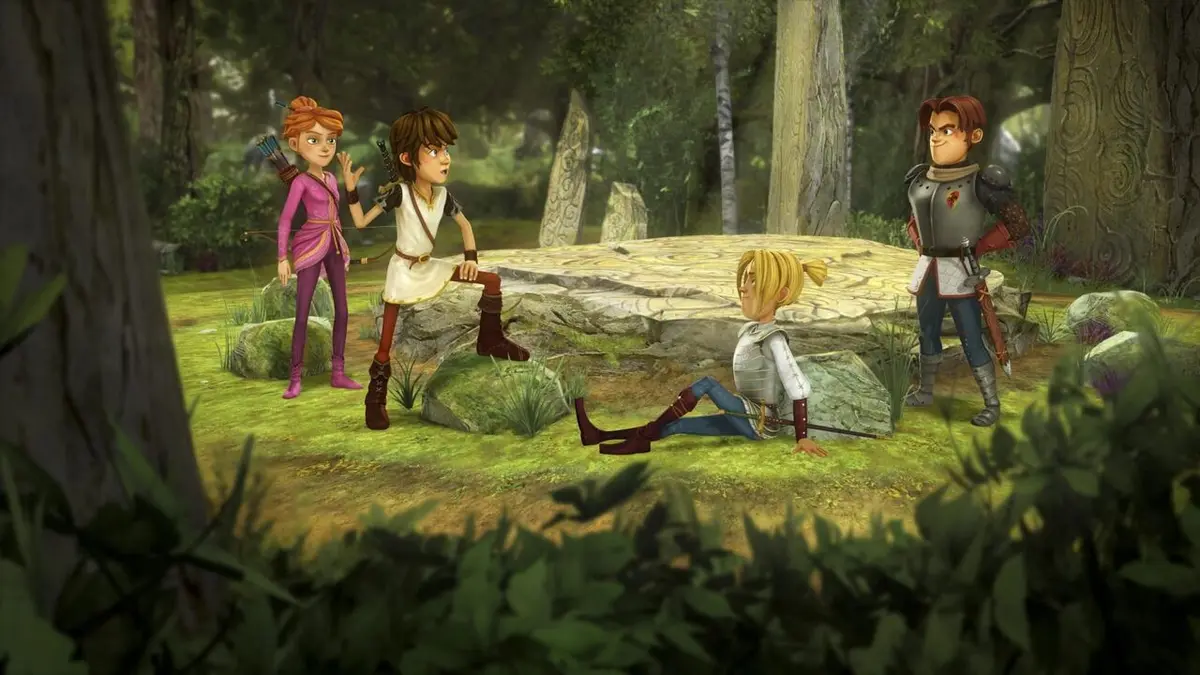 Arthur et les enfants de la Table ronde S01E25 La dague maudite