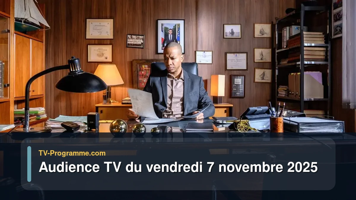 Audiences TV et audimat en prime time du Vendredi 7 novembre 2025