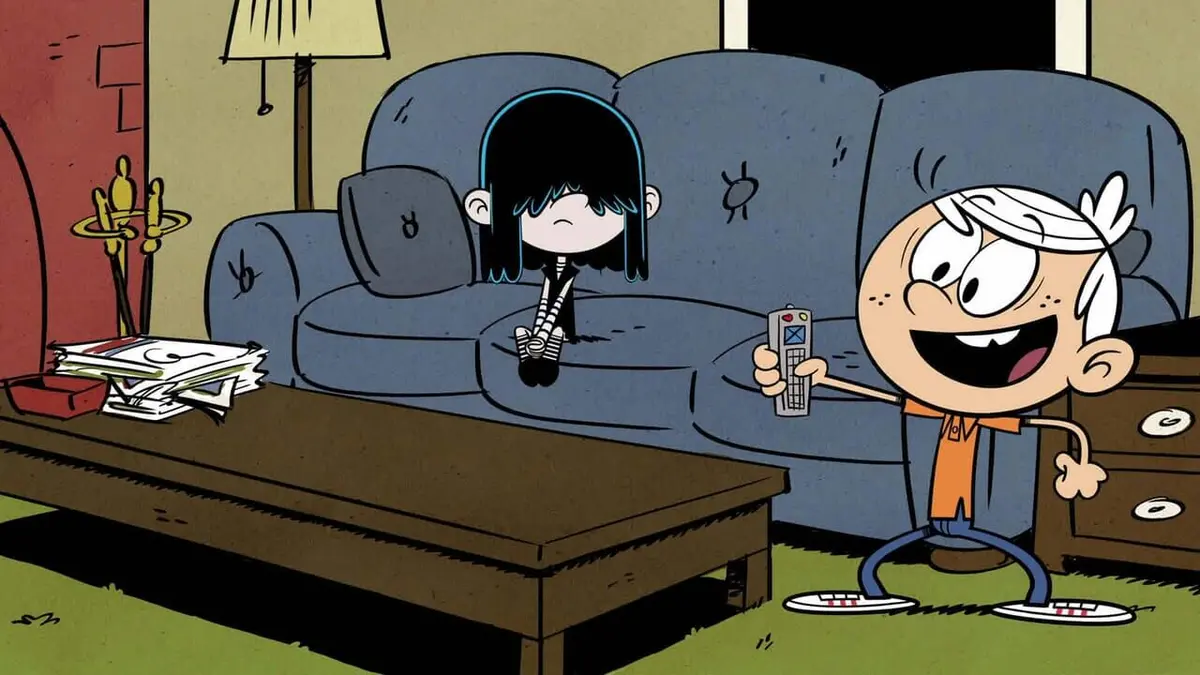 Bienvenue chez les Loud S01E01 Dans le noir / Message reçu