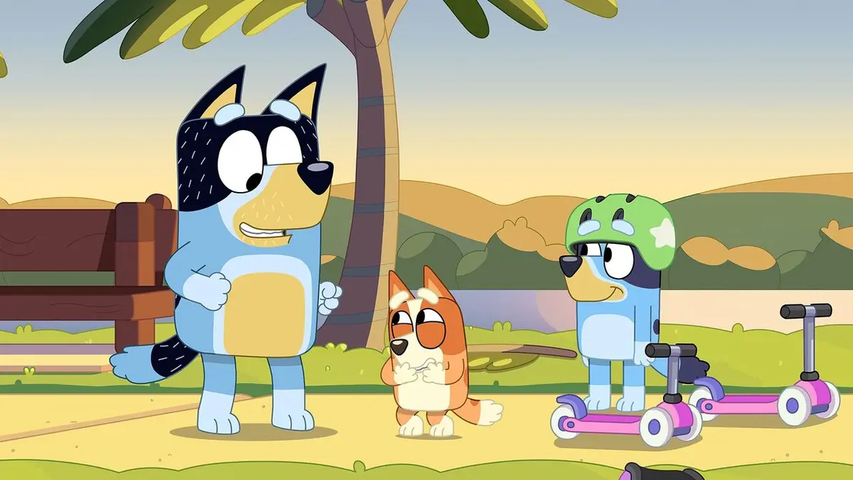 Bluey S02E18 Les jambes fatiguées