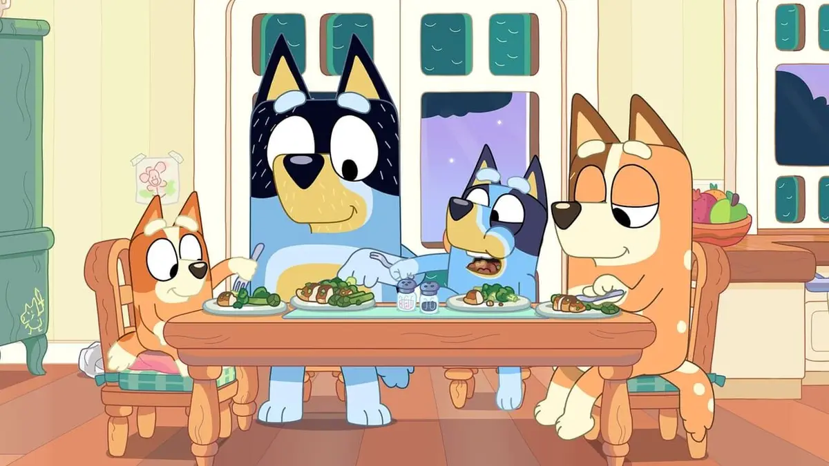 Bluey S01E49 L'asperge