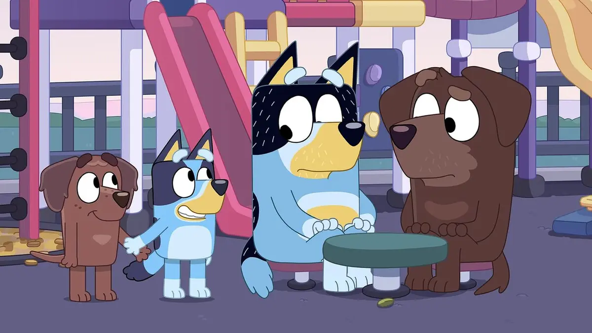 Bluey S02E34 L'école de natation