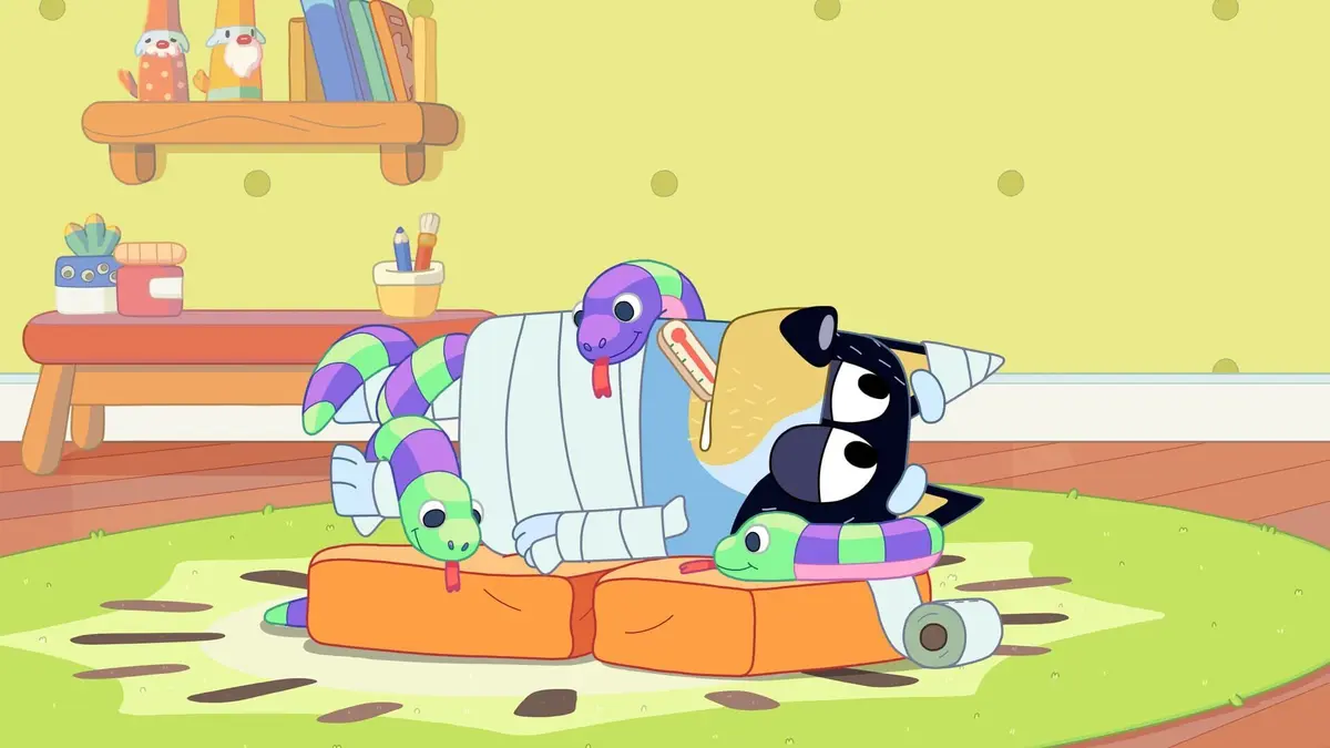 Visuel de Bluey S01E17 Calypso