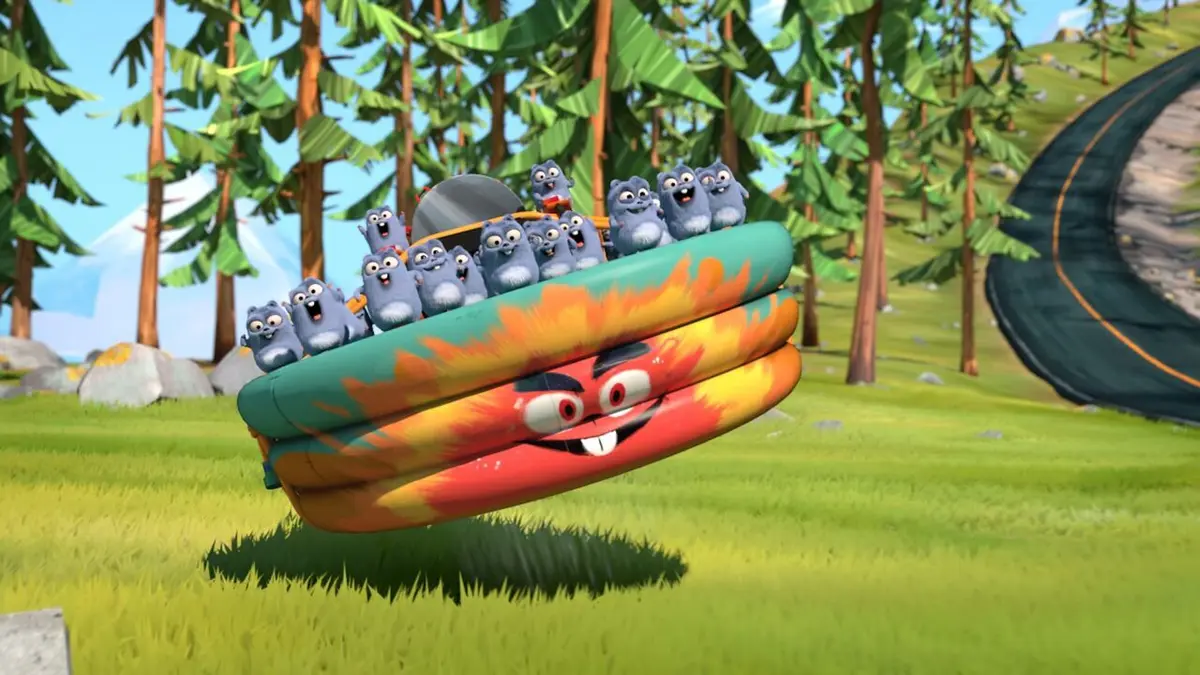 Grizzy et les lemmings S02E49 Ours Zen