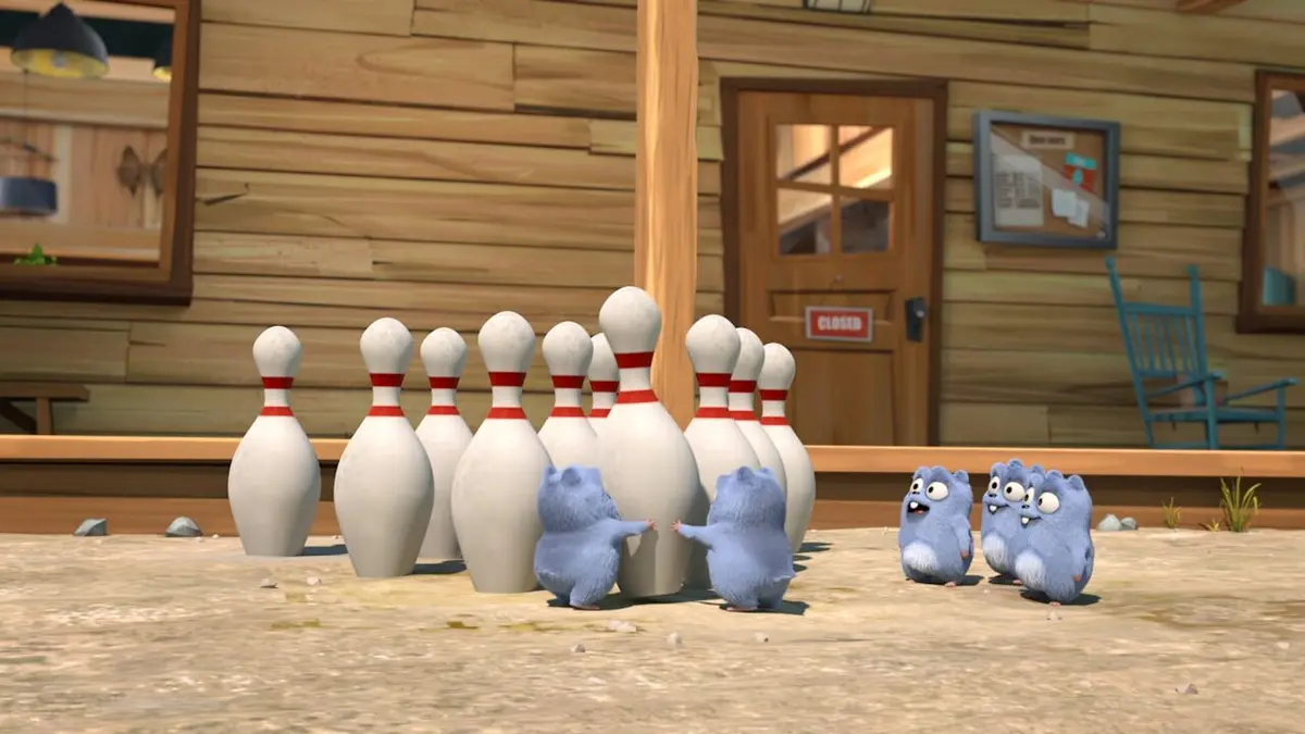 Grizzy et les lemmings S02E51 Lemming bowling