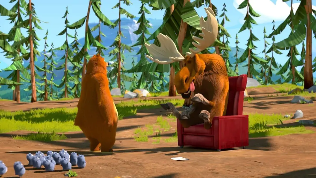 Grizzy et les lemmings S01E34 Ours à rebours