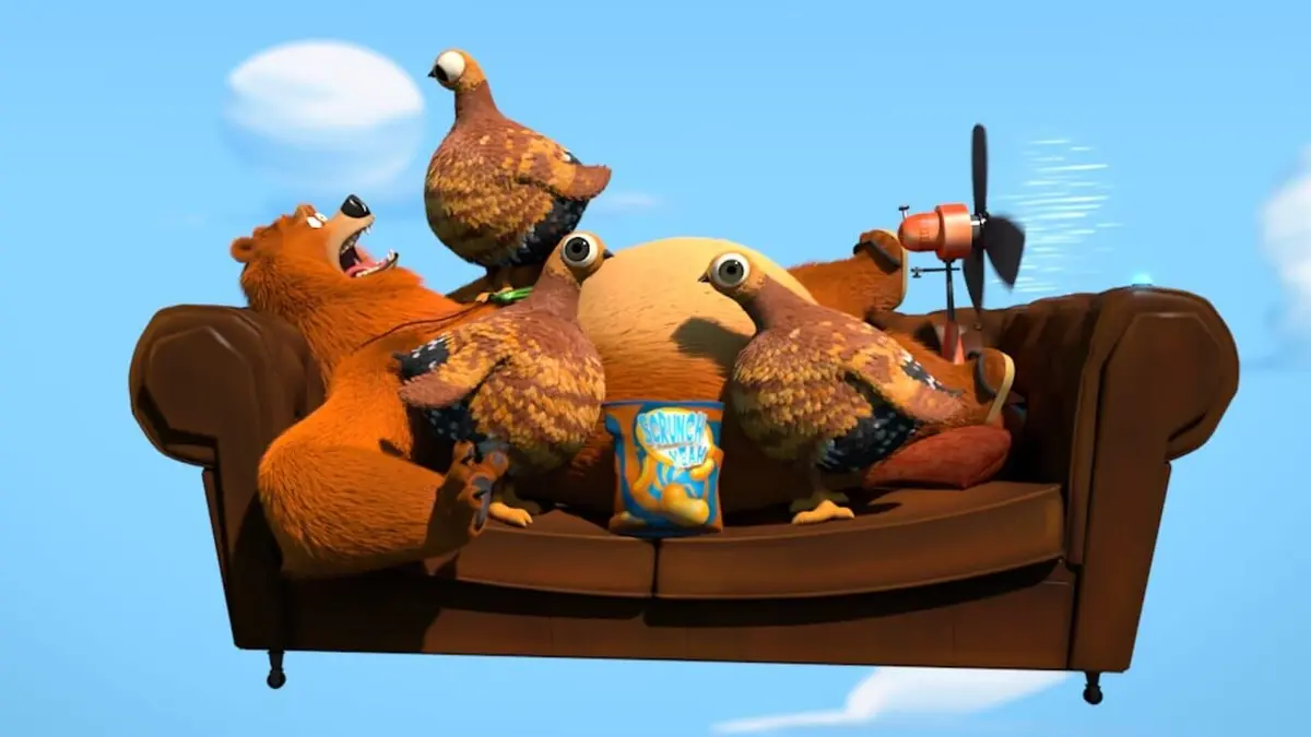 Grizzy et les lemmings S02E53 Ours en l'air
