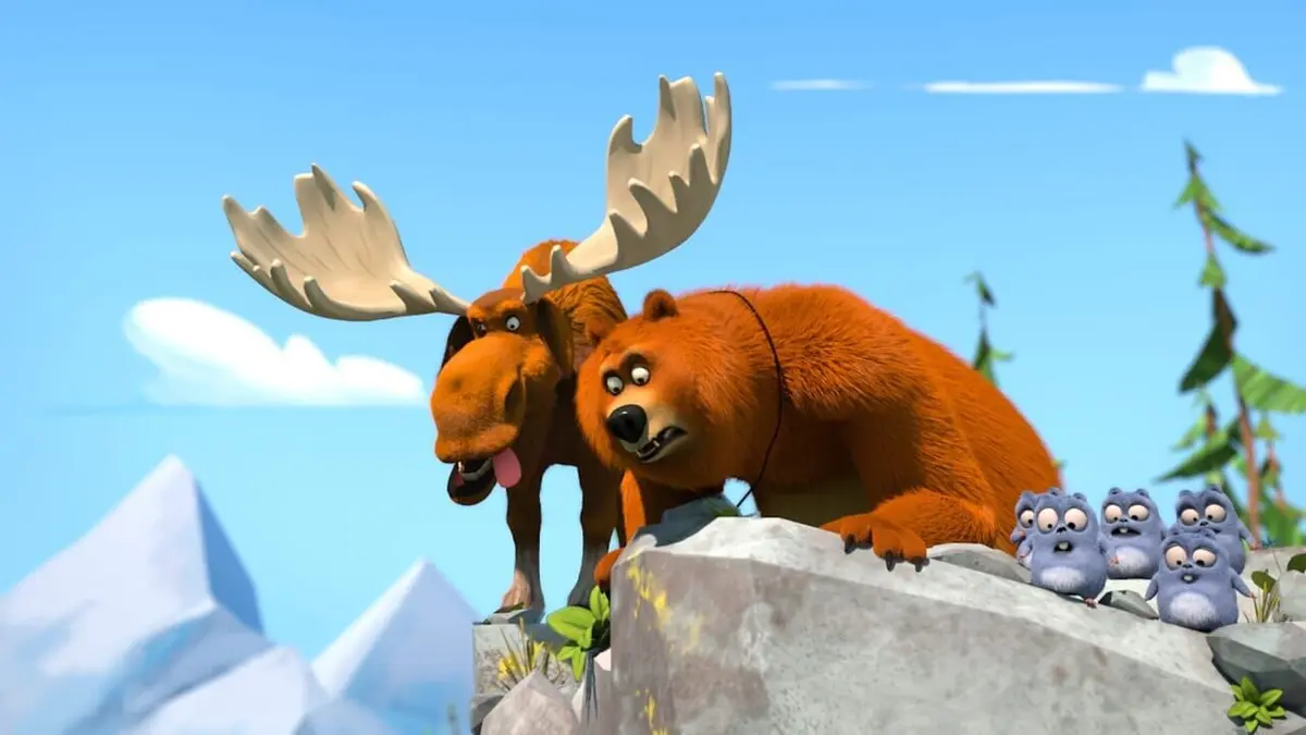 Grizzy et les lemmings S02E54 Ours en piste