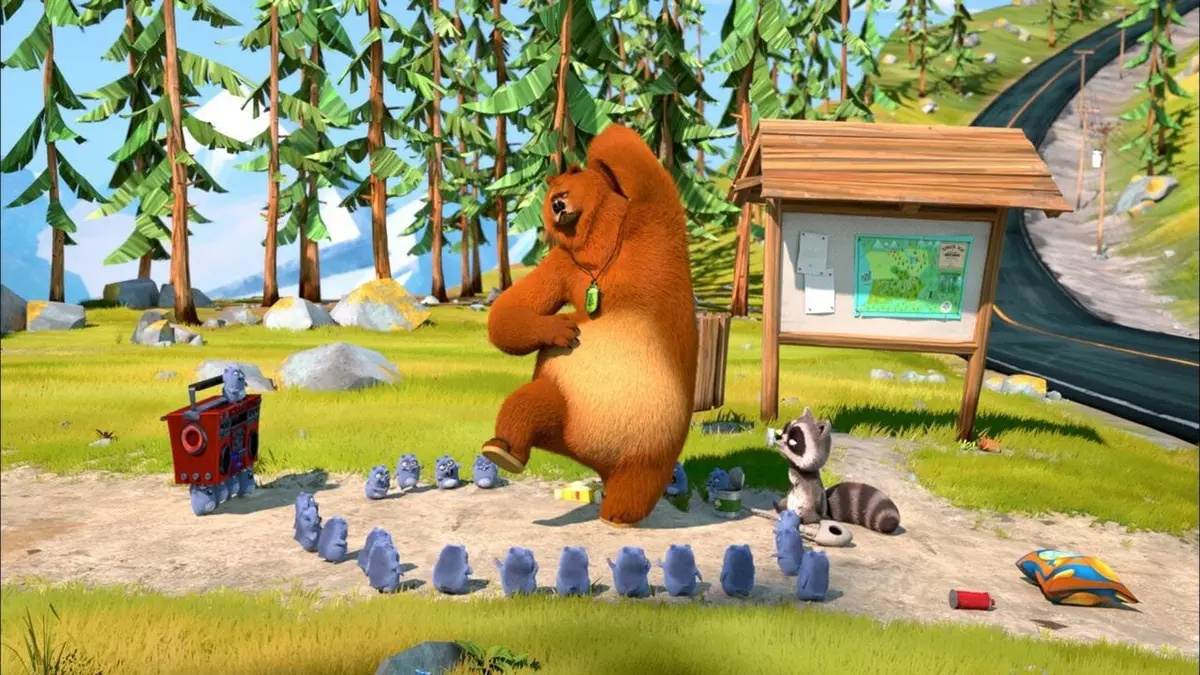 Grizzy et les lemmings S01E13 Ours à gratter