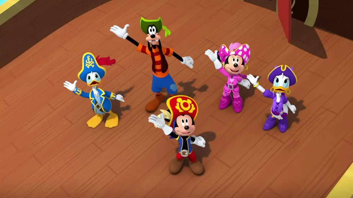 La maison magique de Mickey S01E21 L'aventure pirate
