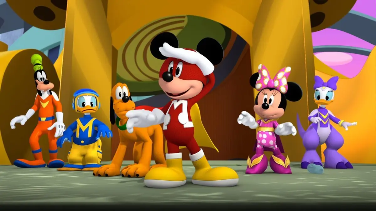 La maison magique de Mickey S02E02 Les héros nettoient ! / Le canard dino !
