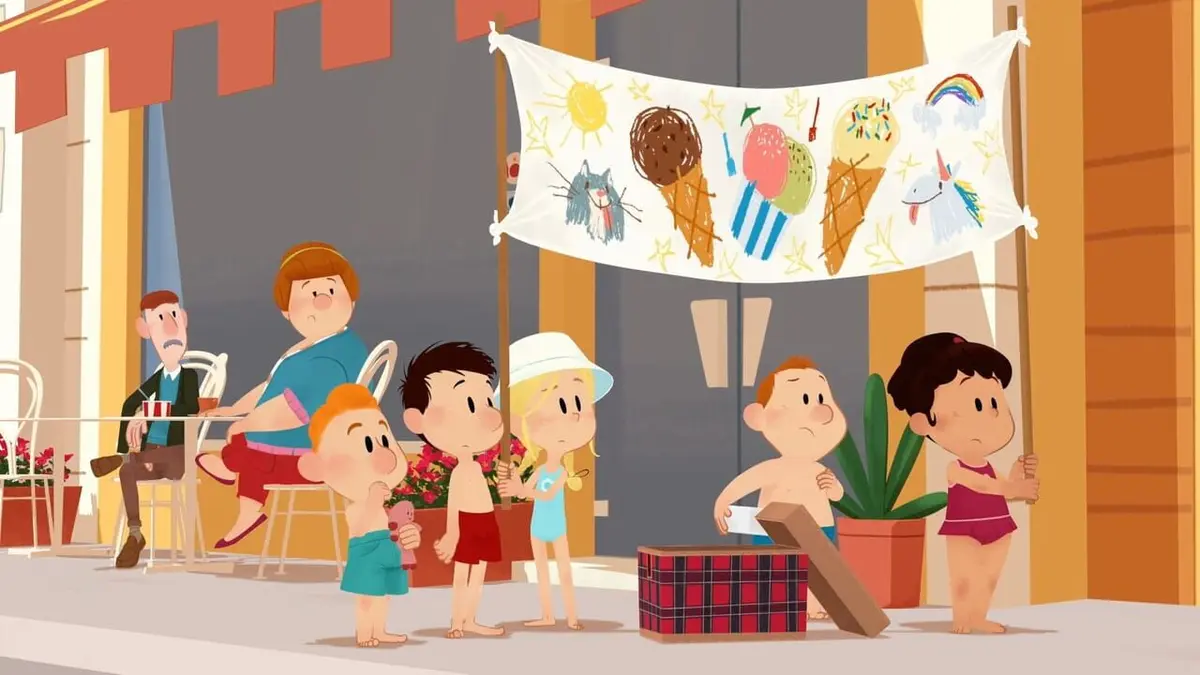 Le petit Nicolas : tous en vacances ! S01E22 L'invasion des crabes