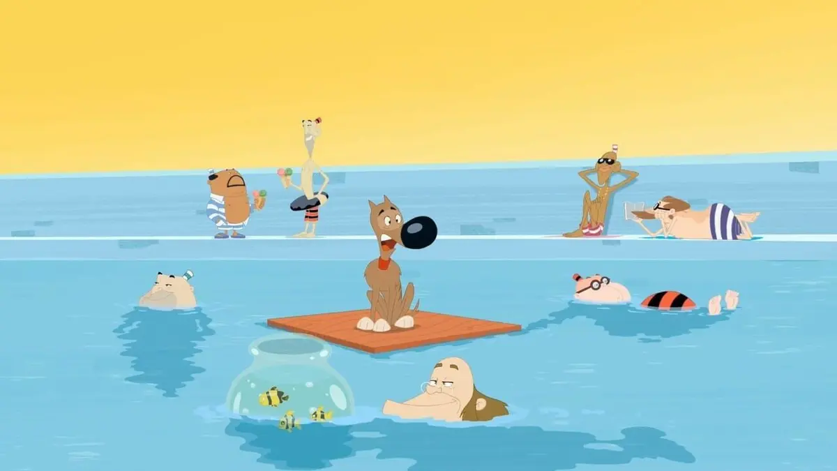 Les Dalton S01E24 Les Dalton à l'eau