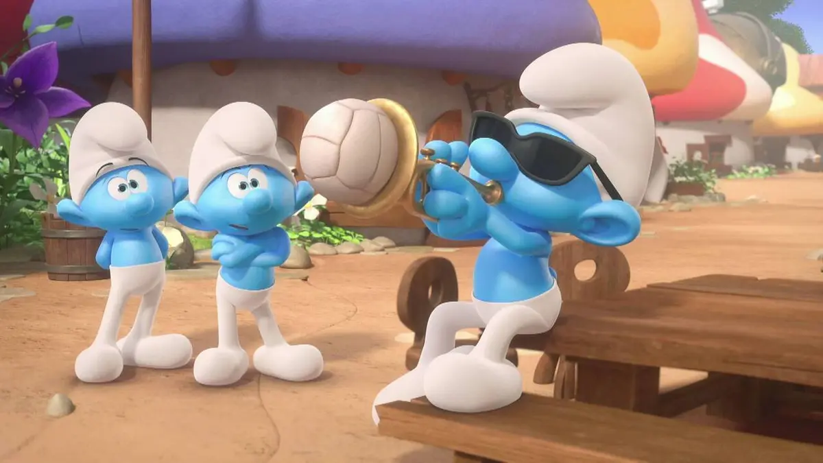 Les Schtroumpfs S01E26 Le combat de poésie