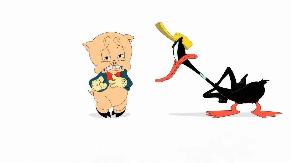 Looney Tunes Cartoons S04E04 Pêche aux requins / Porky se met au sport