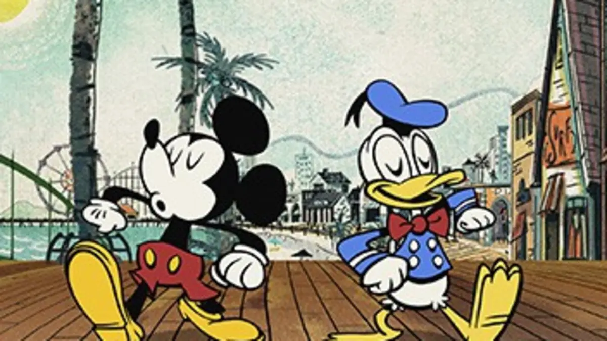 Mickey Mouse S03E00 Joyeux anniversaire et haut les mains