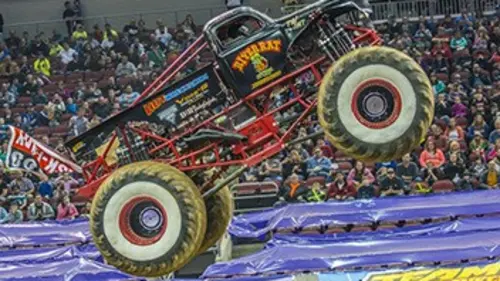 Monster Jam 2014 Minneapolis Racing