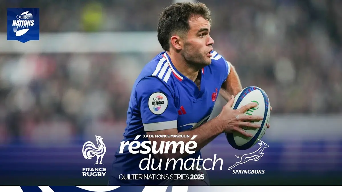 France - Afrique du sud résumé vidéo du match. Victoire des Springboks ...