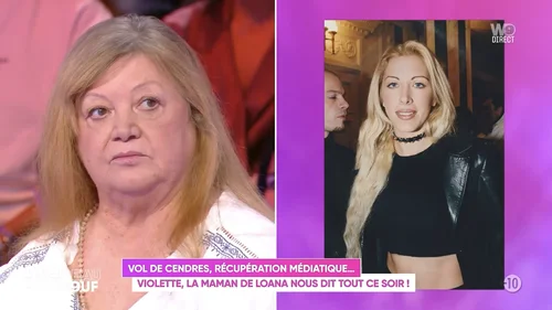 Loana : sa mère réagit dans TBT9 sur W9, au projet présumé de vol de ses cendres (vidéo)