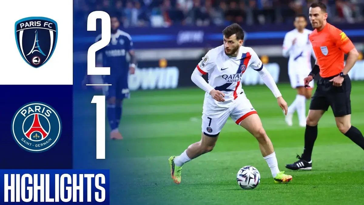 Paris FC - PSG : résumé vidéo du match de Ligue 1 (17 mai 2026)