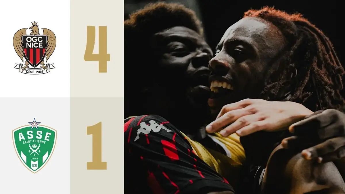 Nice - Saint-Etienne : résumé vidéo du barrage retour. L'OGC Nice reste en Ligue 1.
