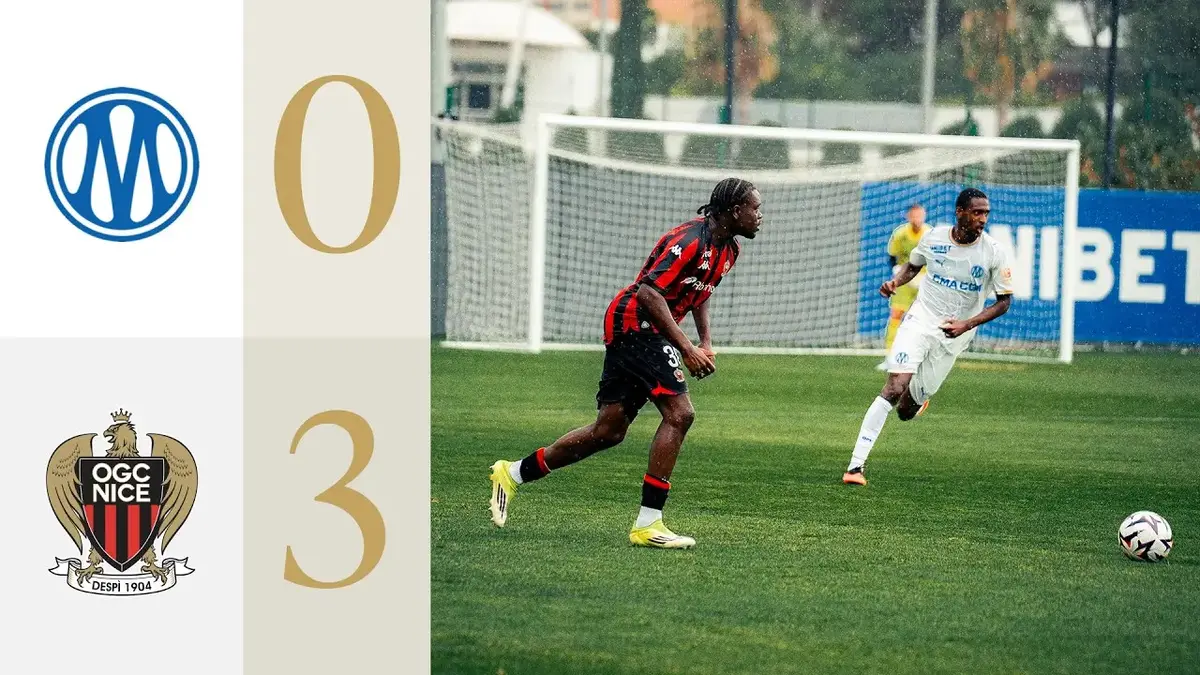 Nice - Marseille : résumé vidéo du match amical de préparation (25 juillet 2026)