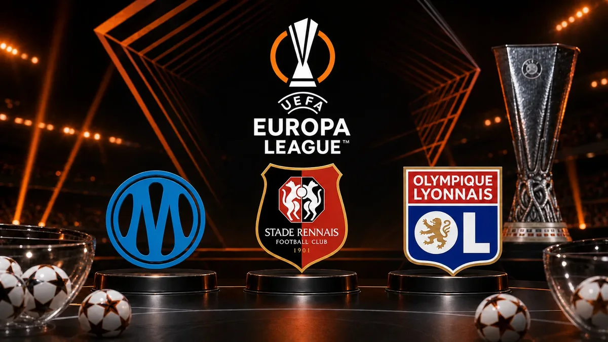 Tirage au sort Europa League : du lourd pour Lyon, Marseille et Rennes. Découvrez leurs adversaires.