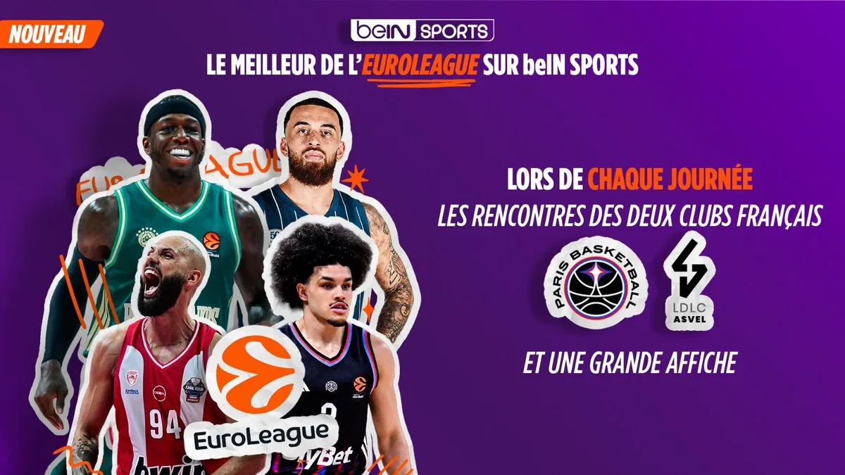 Euroligue de basket : beIN Sports récupère les droits TV pour la saison 2026/27 – TV Sports
