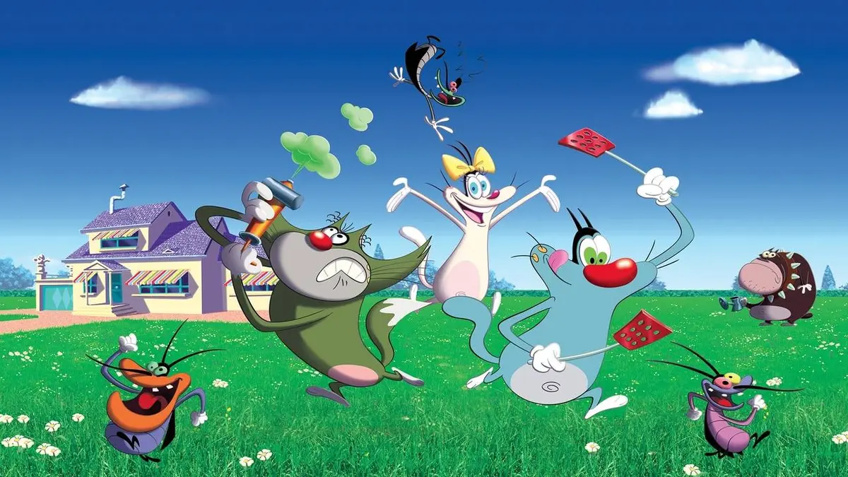 Oggy et les cafards S04E74 Bons baisers de Bombay