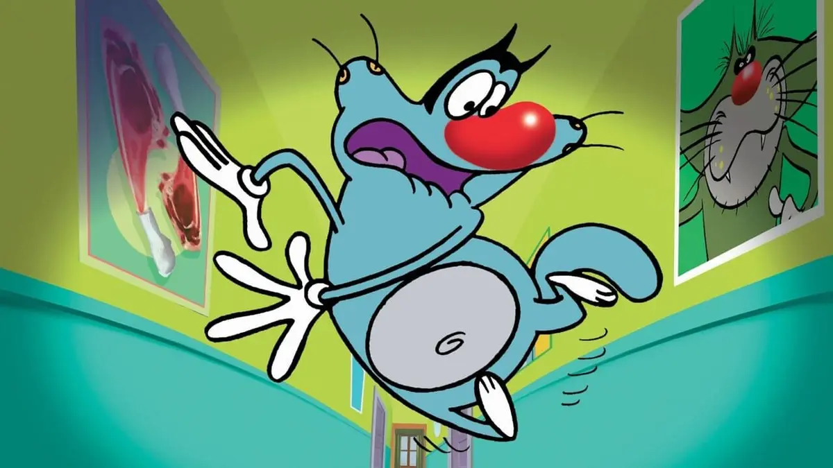 Oggy et les cafards S04E69 Bonhomme de neige
