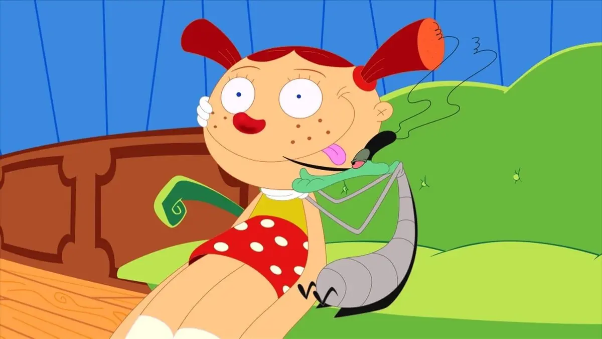 Oggy et les cafards S06E16 Salut poupée!