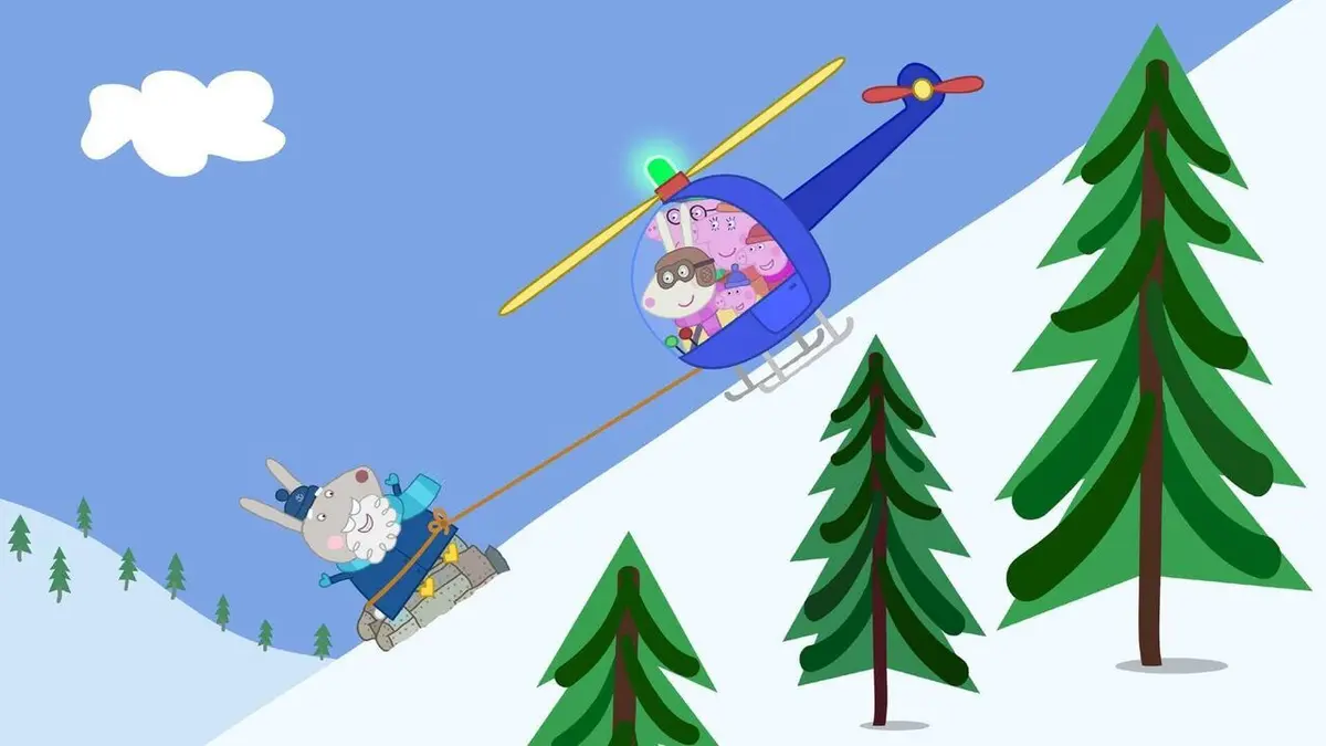 Peppa Pig S06E37 Le jetpack de Papy Rabbit