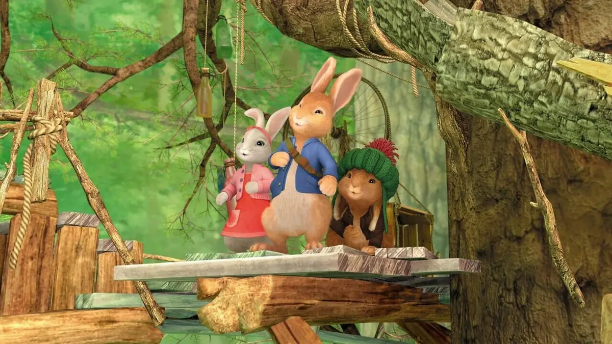Pierre Lapin S01E16 Les surprenantes soeurs de Pierre Lapin