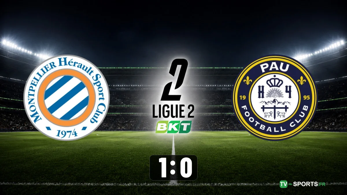 Montpellier – Pau (1 – 0)