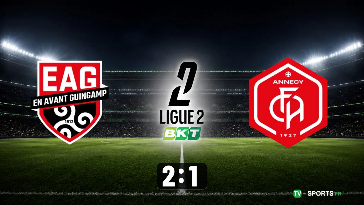 Guingamp – Annecy (2 – 1)