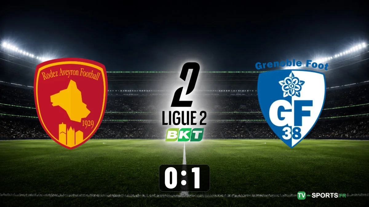 Rodez – Grenoble (0 – 1)