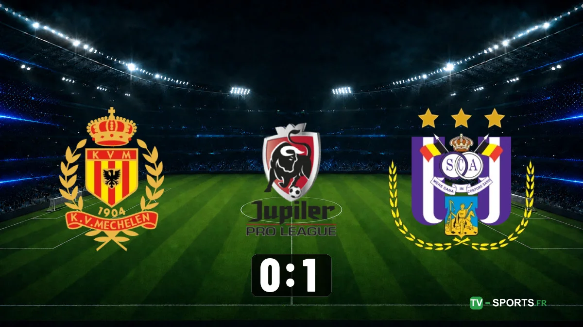 Malines – Anderlecht (0 – 1)