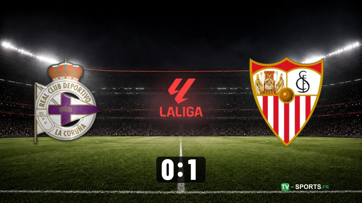 Deportivo La Corogne – FC Séville (0 – 1)