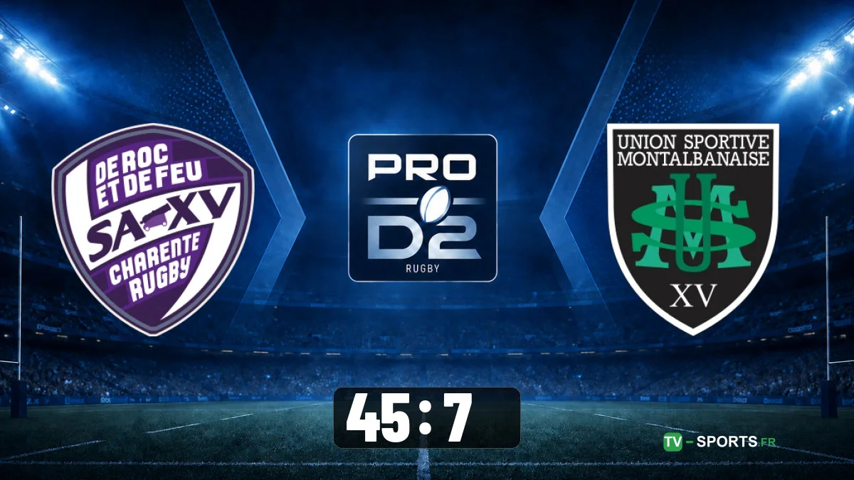 Soyaux-Angoulême – Montauban (45 – 7)