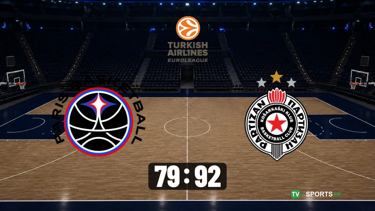 Paris — Partizan Belgrade 🏀 résumé vidéo du match (Basket) Euroligue
