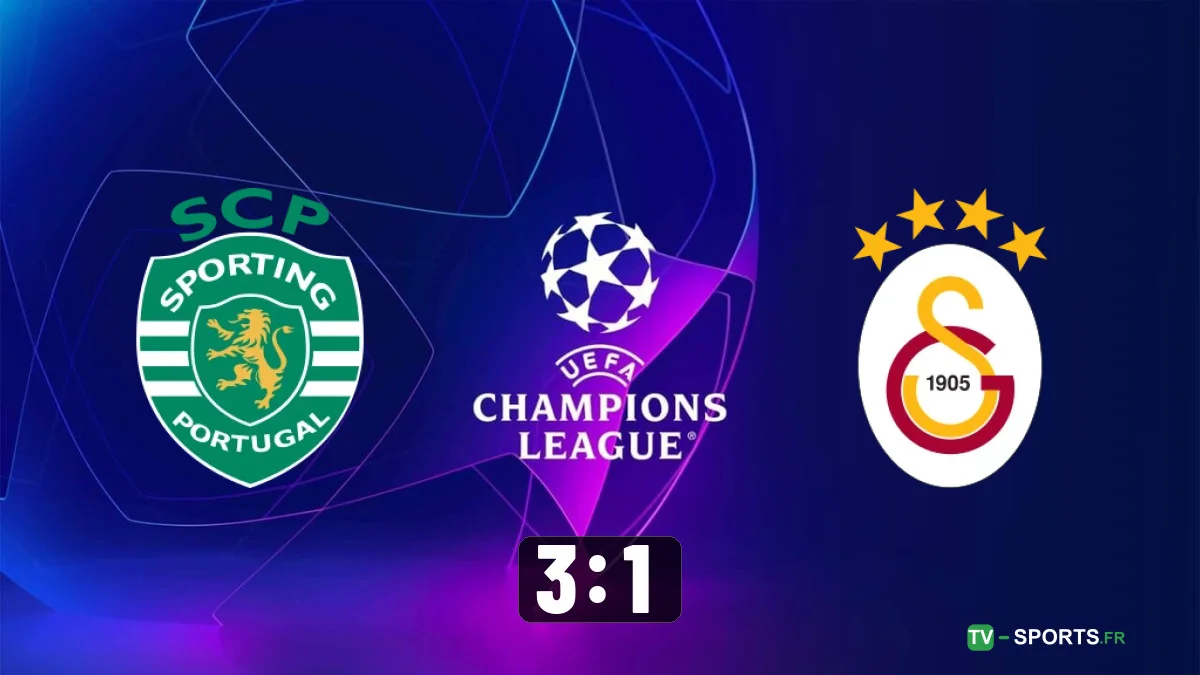 Sporting Club Portugal — Galatasaray (3–1) ⚽ résultat (Foot) Ligue des ...