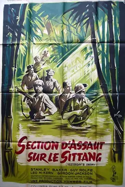 Affiche Section d'assaut sur le Sittang