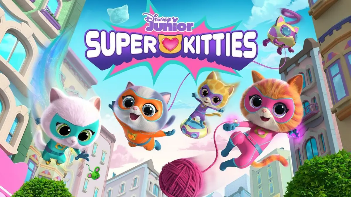 SuperChatons S01E21 Les SuperChatons et les Bitsy à la pelle / Les SuperChatons et l'entraînement intensif.