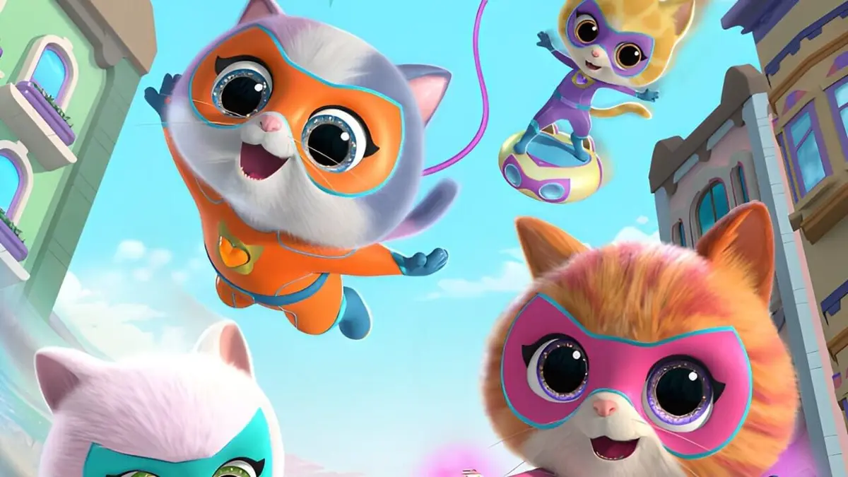 SuperChatons S01E05 Nouveau chat-pitre / Zsa-Zsa Zoom et Va Va Voum
