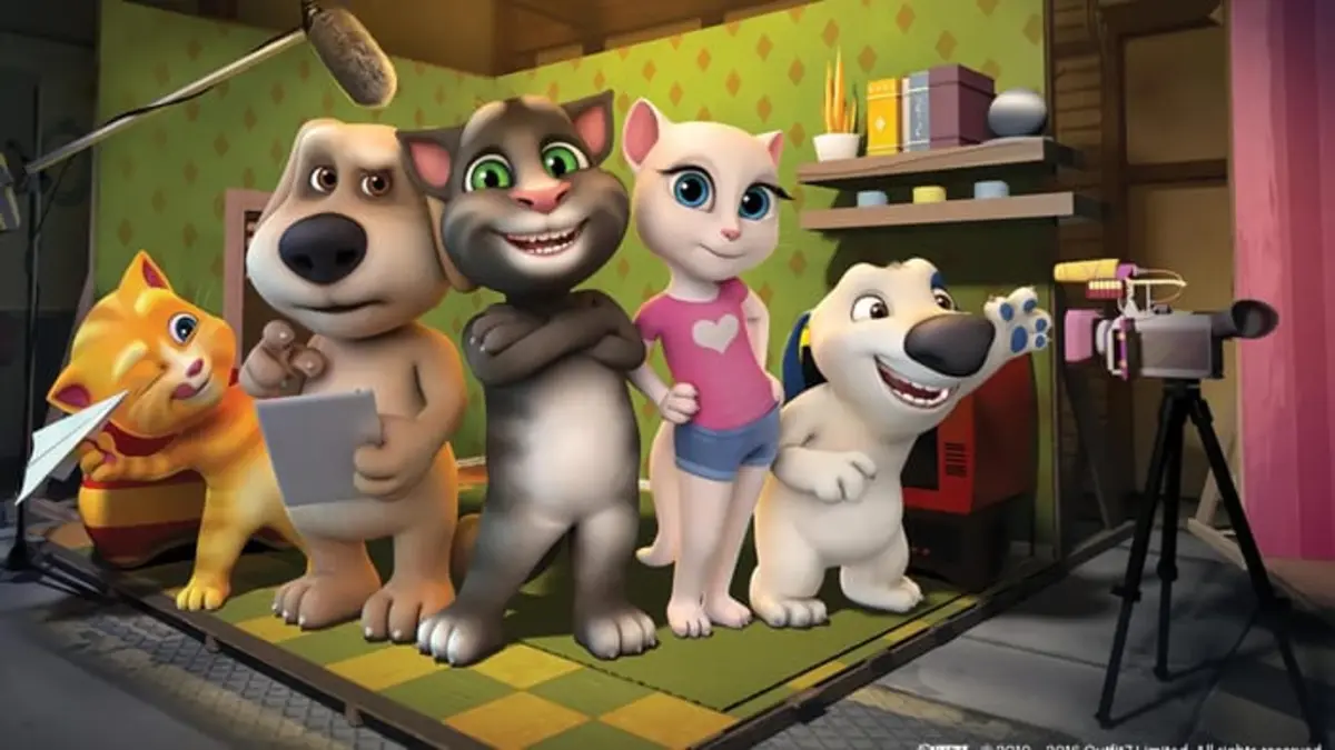 Talking Tom and Friends S01E03 Ben le comédien