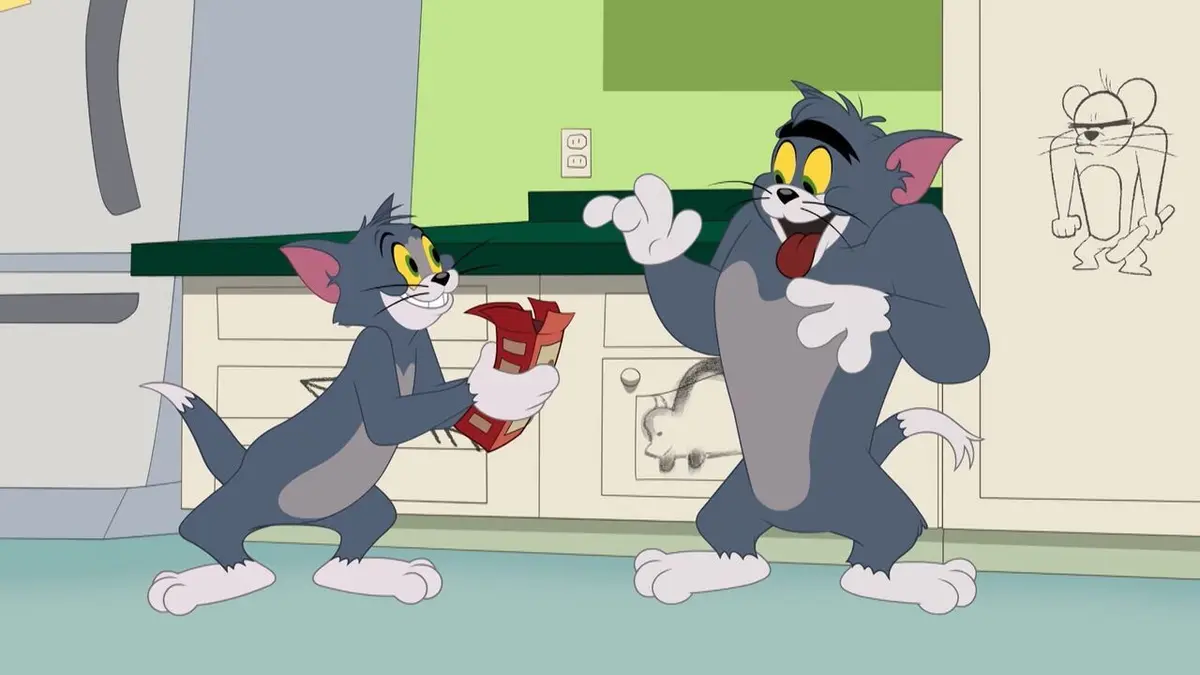 Tom et Jerry Show S05E02 Le chat des cavernes