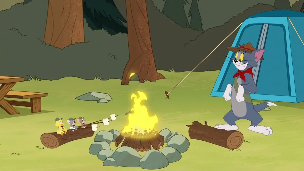 Tom et Jerry Show S04E13 Promenons-nous dans les bois