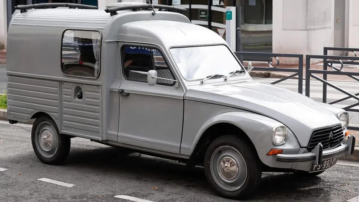Vintage Mecanic Citroën 2CV camionnette